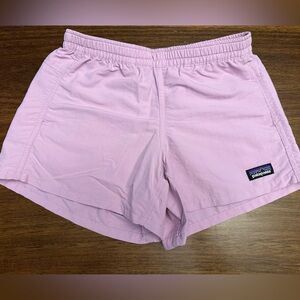 Girl Patagonia pink shorts size 12